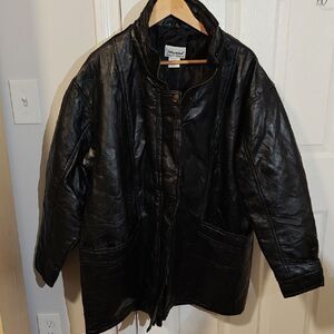Anthony Richards Black Leather Jacket